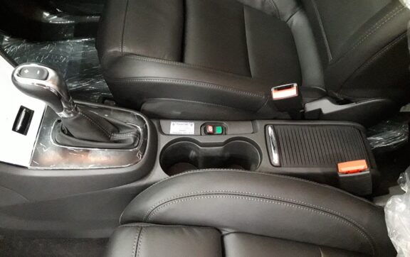 Electric Handbrake shown installed on the centre console.