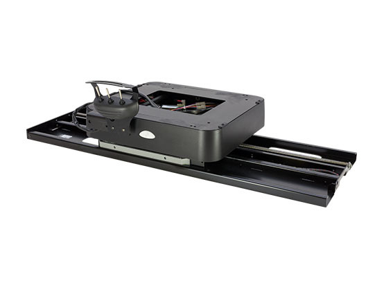 6 Way Base unit shown on rails against a white background.