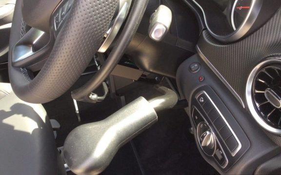 Push Down Brake closeup